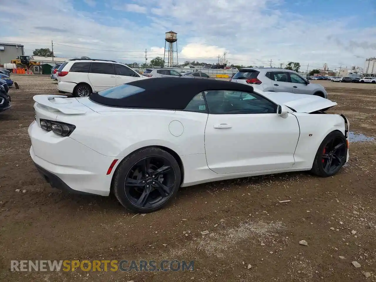 3 fotografías del automóvil dañado 1G1FD3DS0P0159907 CHEVROLET CAMARO 2023