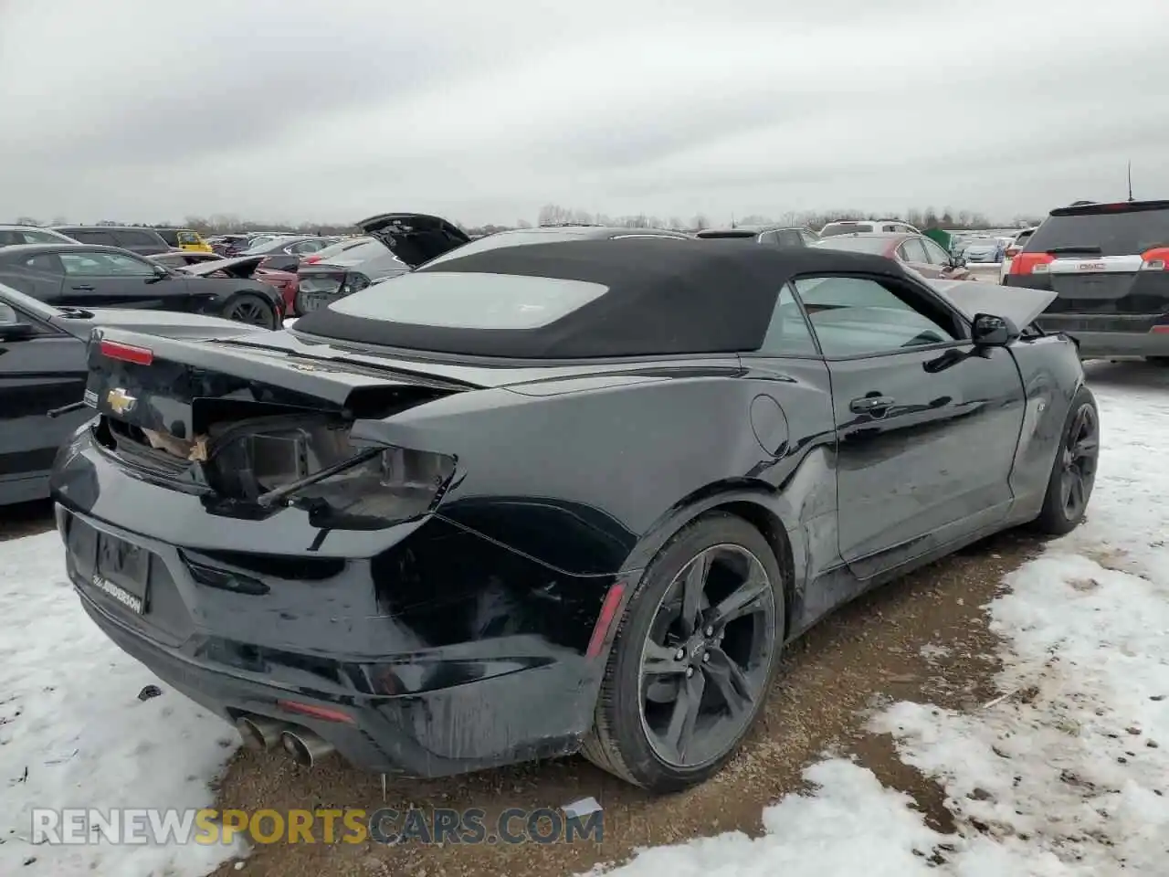 3 Photograph of a damaged car 1G1FD3DS5P0103350 CHEVROLET CAMARO 2023