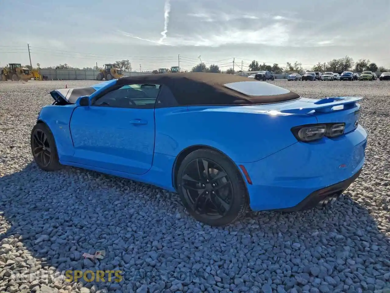 2 Photograph of a damaged car 1G1FD3DS7P0123342 CHEVROLET CAMARO 2023