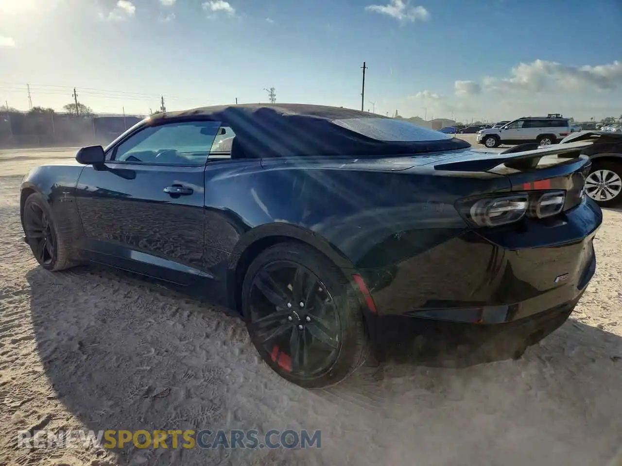 2 Photograph of a damaged car 1G1FD3DX0P0141631 CHEVROLET CAMARO 2023