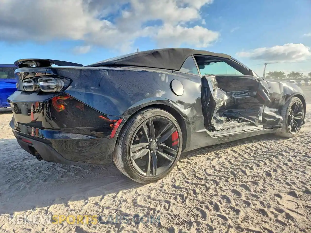 3 Photograph of a damaged car 1G1FD3DX0P0141631 CHEVROLET CAMARO 2023