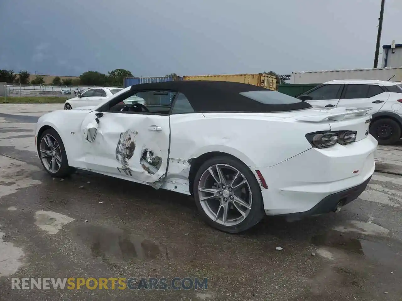 2 Photograph of a damaged car 1G1FD3DX5P0144184 CHEVROLET CAMARO 2023