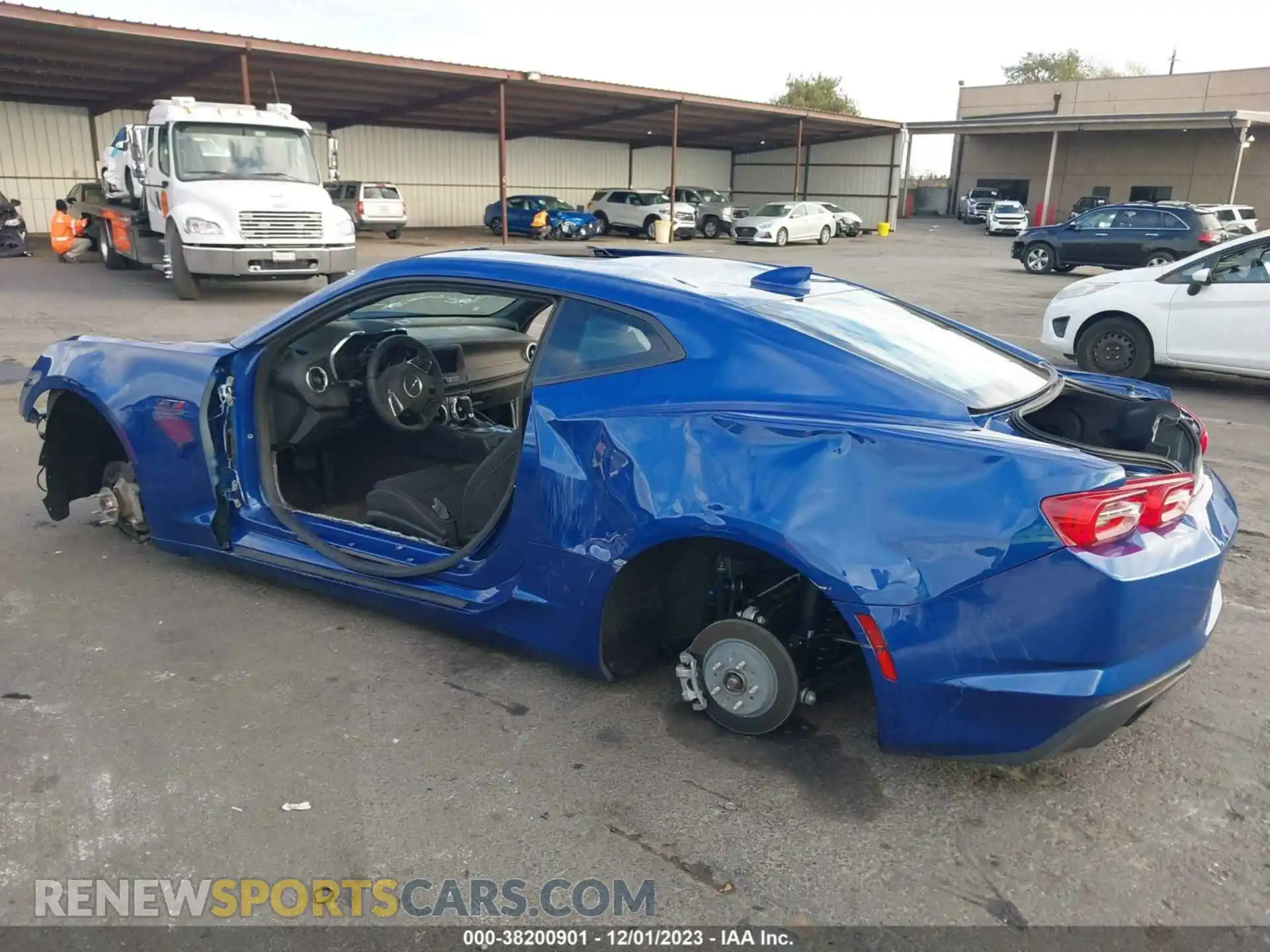 3 Photograph of a damaged car 1G1FF1R72P0159216 CHEVROLET CAMARO 2023
