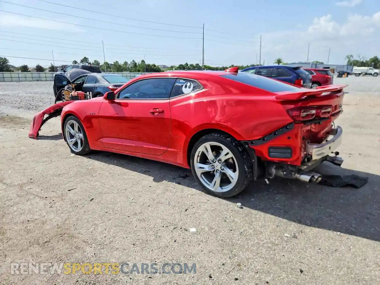 2 Photograph of a damaged car 1G1FF1R78P0113177 CHEVROLET CAMARO 2023