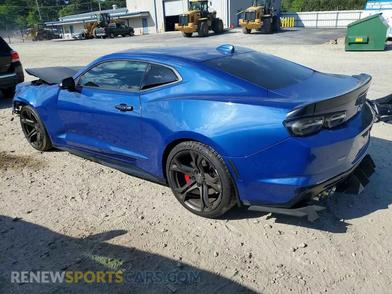 2 fotografías del automóvil dañado 1G1FH1R71P0151117 CHEVROLET CAMARO 2023