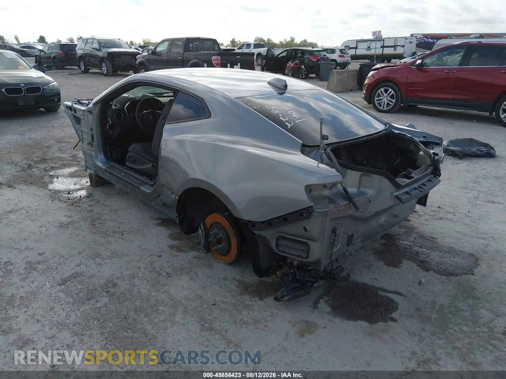 3 fotografías del automóvil dañado 1G1FK1R65P0151159 CHEVROLET CAMARO 2023