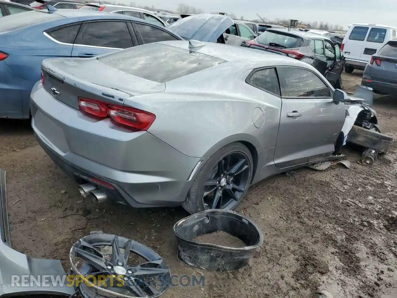 3 Photograph of a damaged car 1G1FF1R76P0149384 CHEVROLET CAMARO LT1 2023