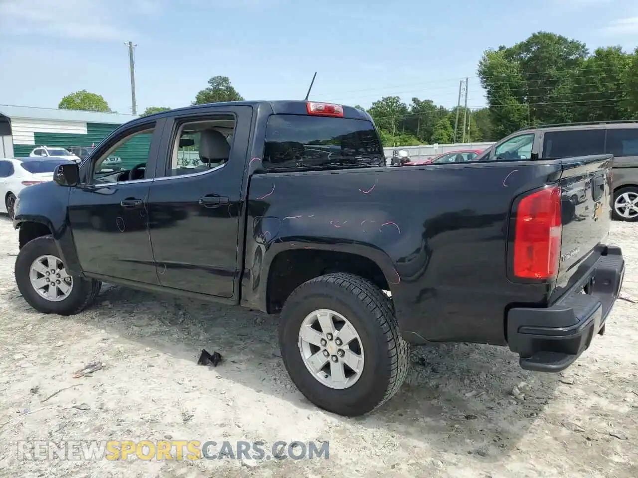 2 fotografías del automóvil dañado 1GCGSBEAXK1108984 CHEVROLET COLORADO 2019