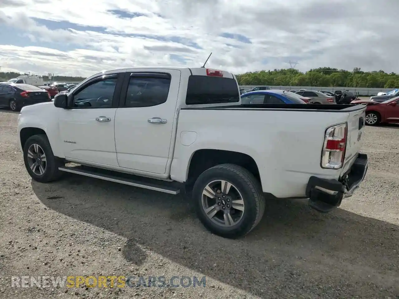 2 Photograph of a damaged car 1GCGSBEAXK1192417 CHEVROLET COLORADO 2019