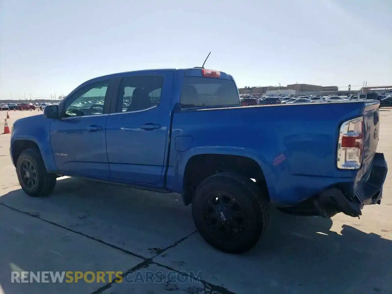 2 Фотография поврежденного автомобиля 1GCGSCEN0K1111594 CHEVROLET COLORADO 2019