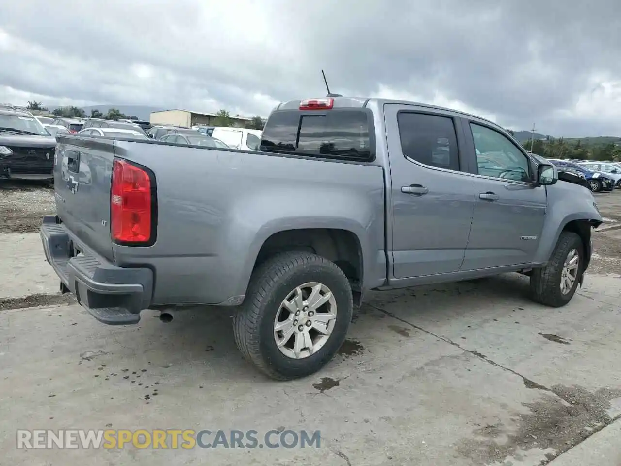 3 Фотография поврежденного автомобиля 1GCGSCEN3K1316780 CHEVROLET COLORADO 2019
