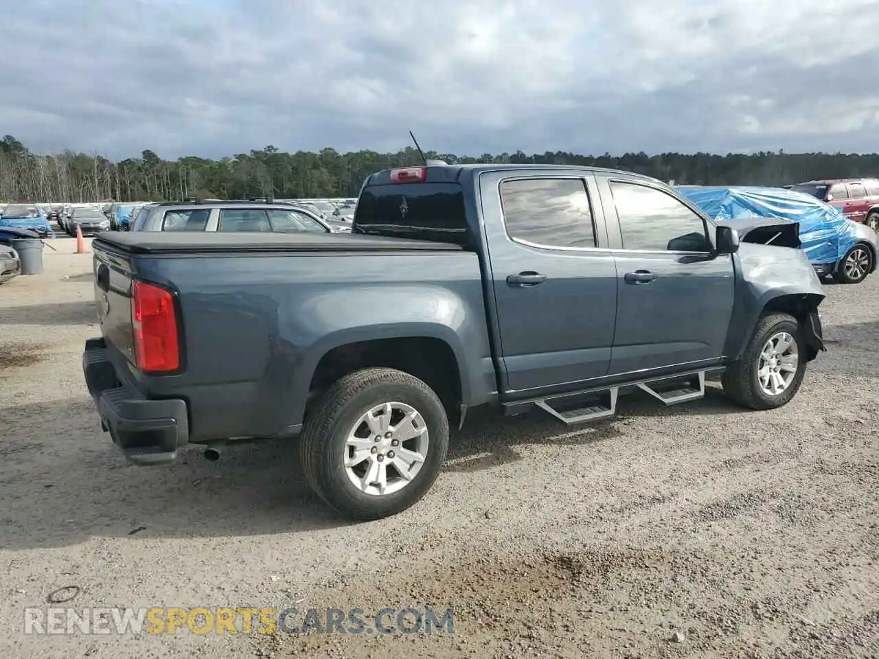 3 Photograph of a damaged car 1GCGSCEN9K1139331 CHEVROLET COLORADO 2019