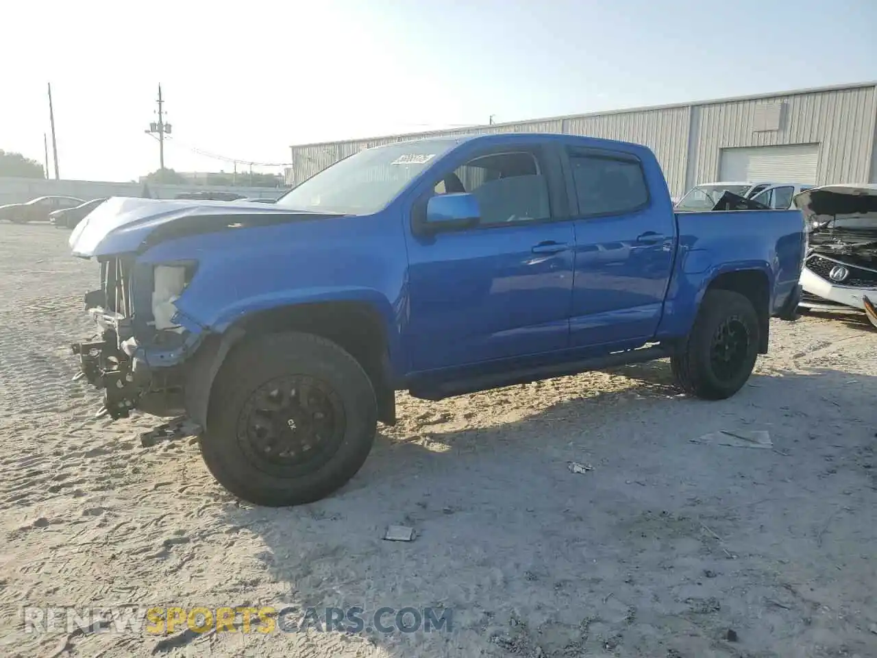 1 fotografías del automóvil dañado 1GCGSDENXK1341925 CHEVROLET COLORADO 2019