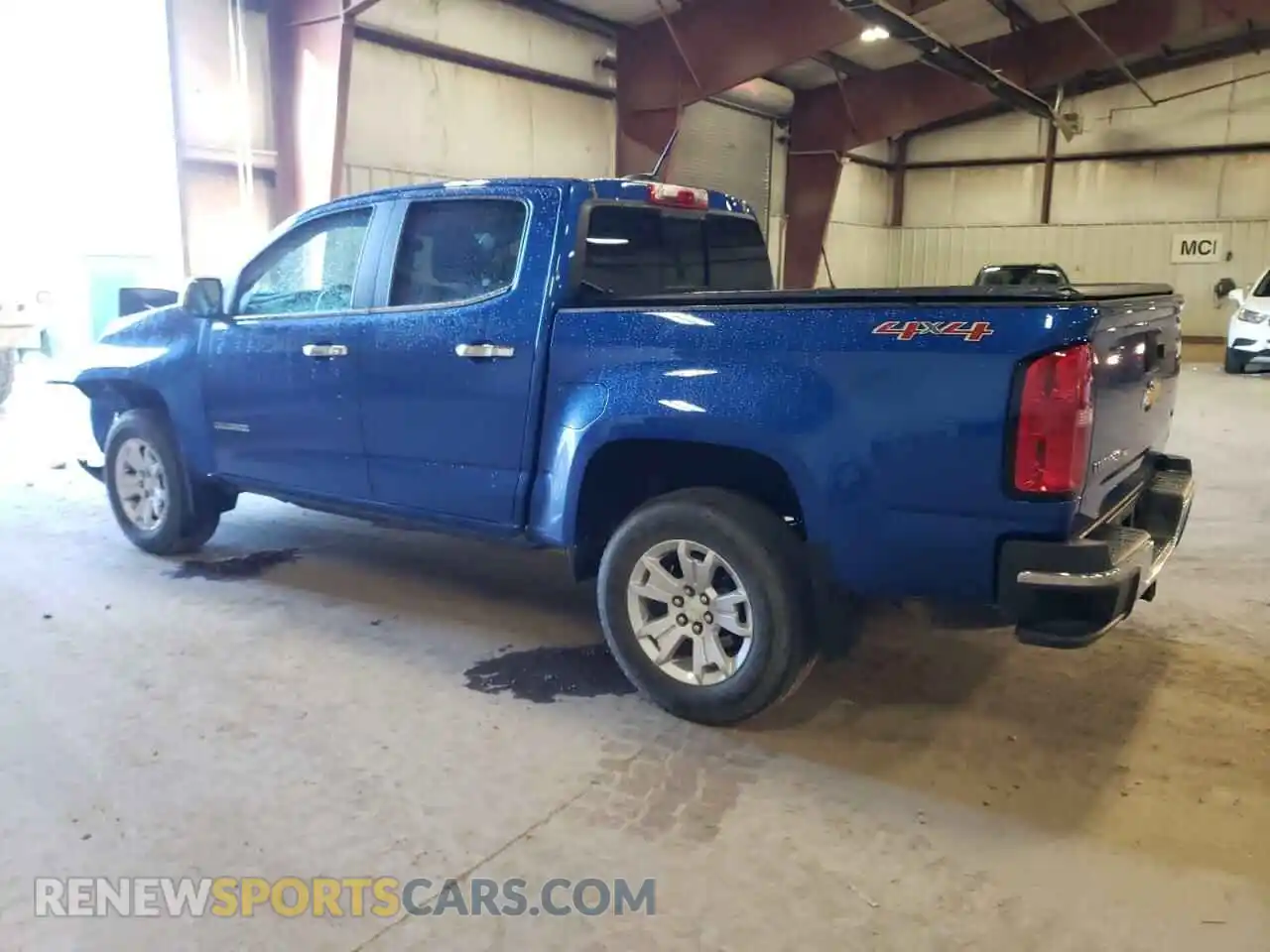 2 Фотография поврежденного автомобиля 1GCGTCEN2K1125882 CHEVROLET COLORADO 2019