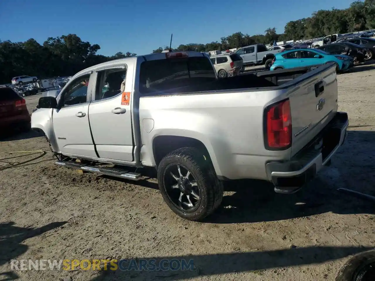 2 Photograph of a damaged car 1GCGSCEN3L1217264 CHEVROLET COLORADO 2020