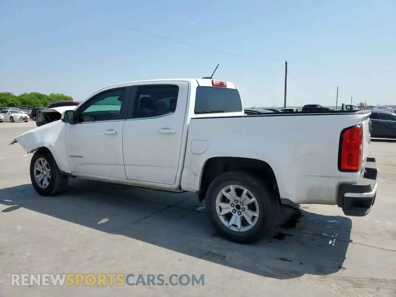 2 Фотография поврежденного автомобиля 1GCGSCEN6L1152183 CHEVROLET COLORADO 2020