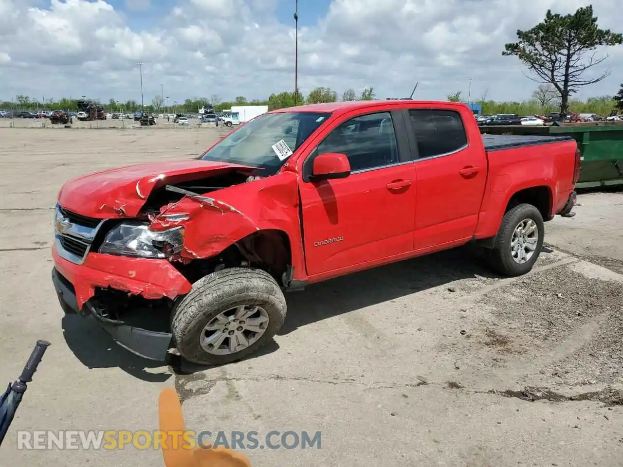 1 Фотография поврежденного автомобиля 1GCGSCEN8L1203103 CHEVROLET COLORADO 2020