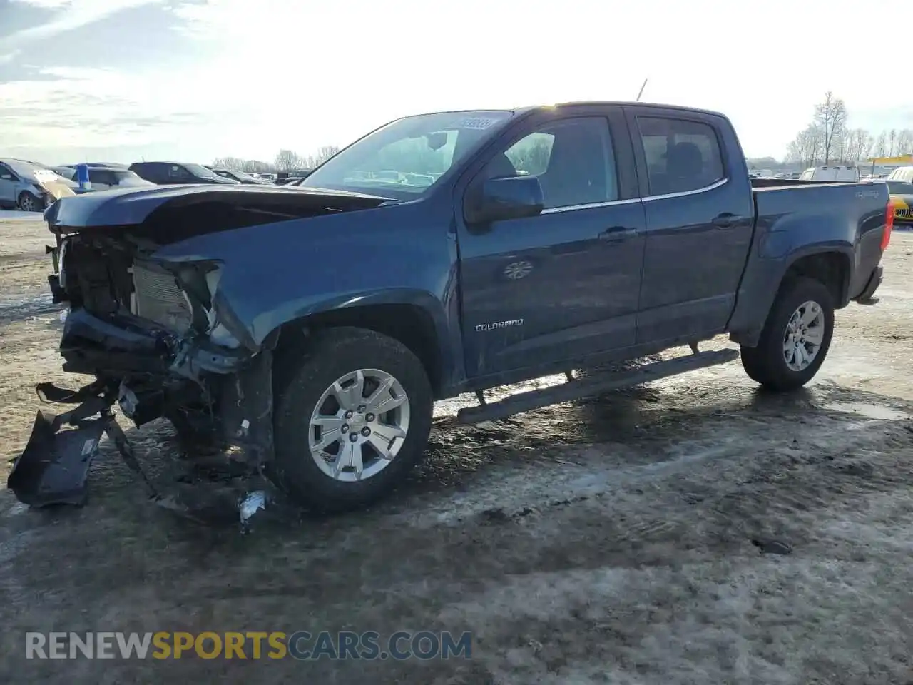 1 Photograph of a damaged car 1GCGTCEN9L1195929 CHEVROLET COLORADO 2020