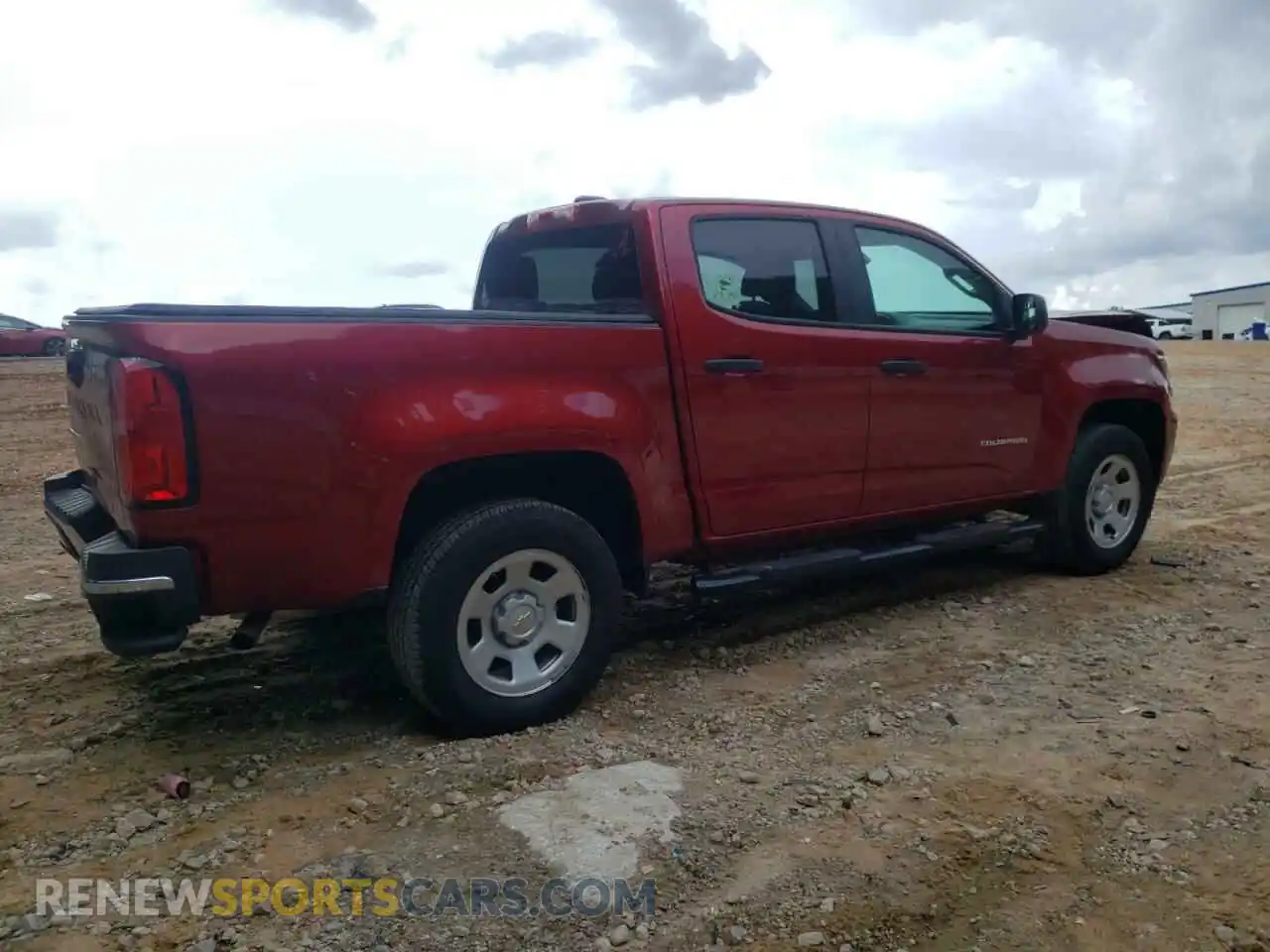 3 Photograph of a damaged car 1GCGSBEA9M1293385 CHEVROLET COLORADO 2021