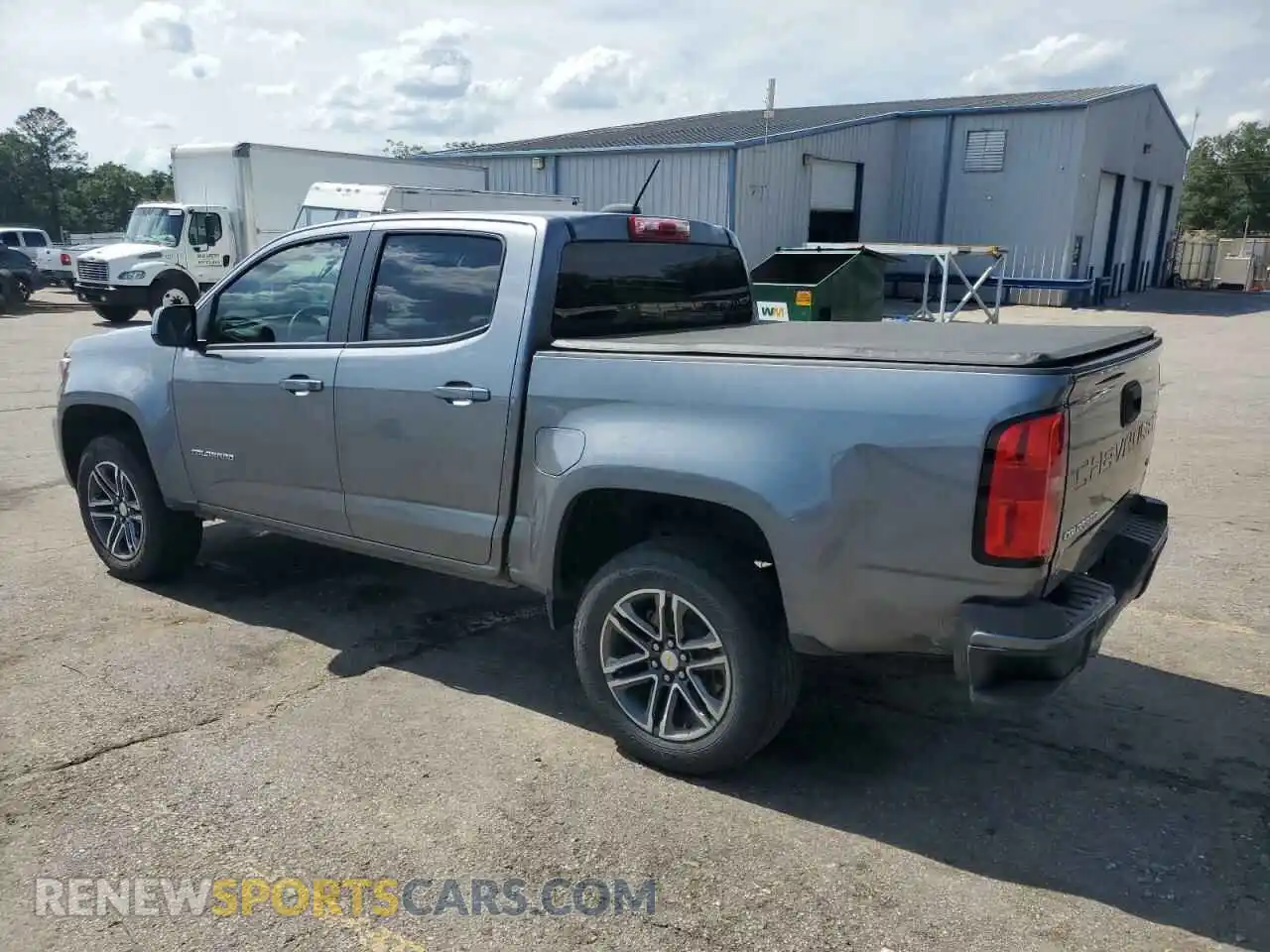 2 Фотография поврежденного автомобиля 1GCGSBEN5M1125312 CHEVROLET COLORADO 2021