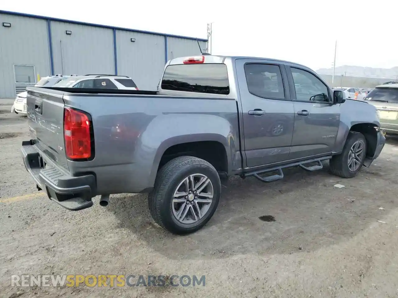 3 Photograph of a damaged car 1GCGSBEN5M1130655 CHEVROLET COLORADO 2021