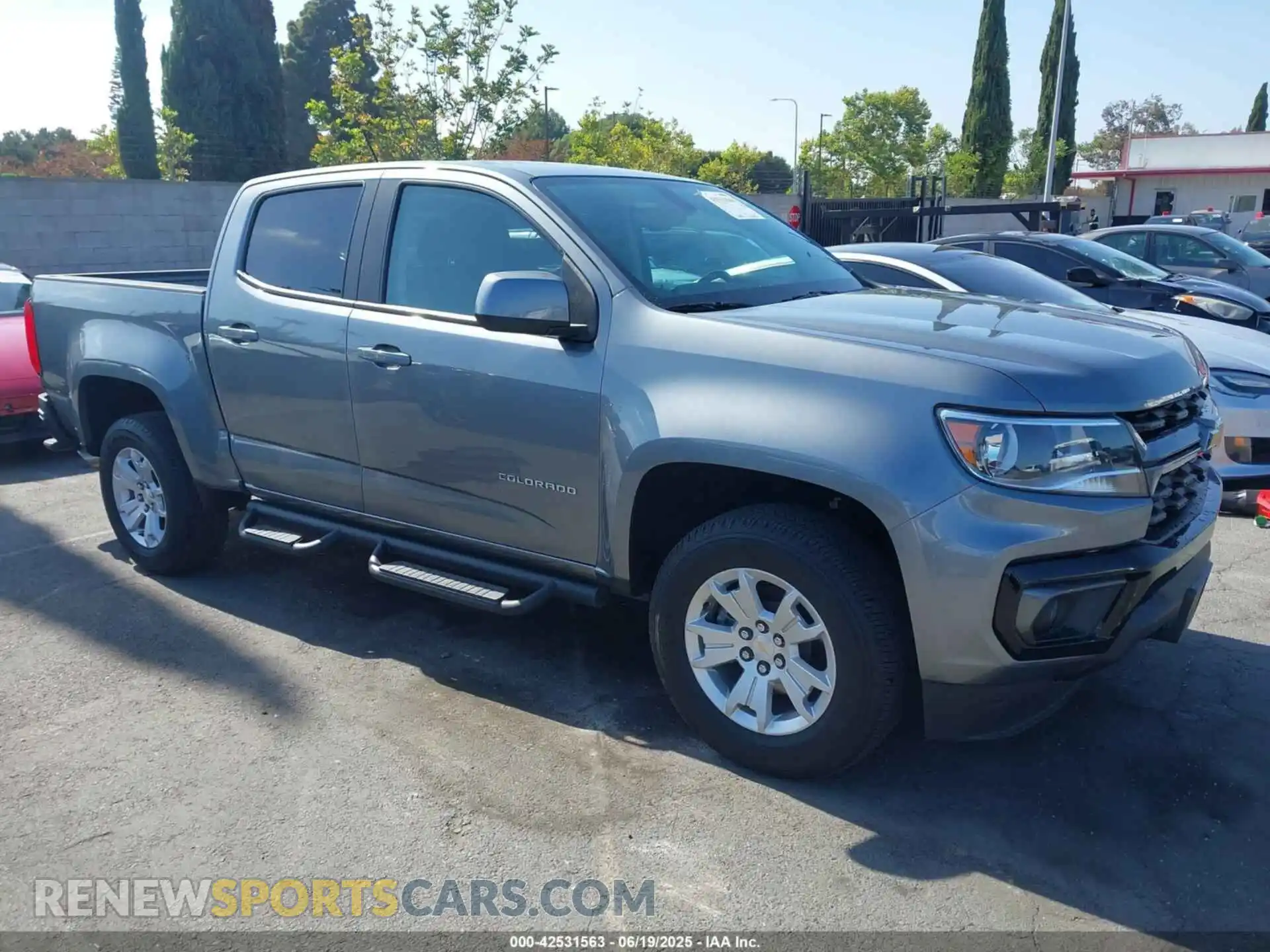 1 Фотография поврежденного автомобиля 1GCGSCEN0M1296720 CHEVROLET COLORADO 2021