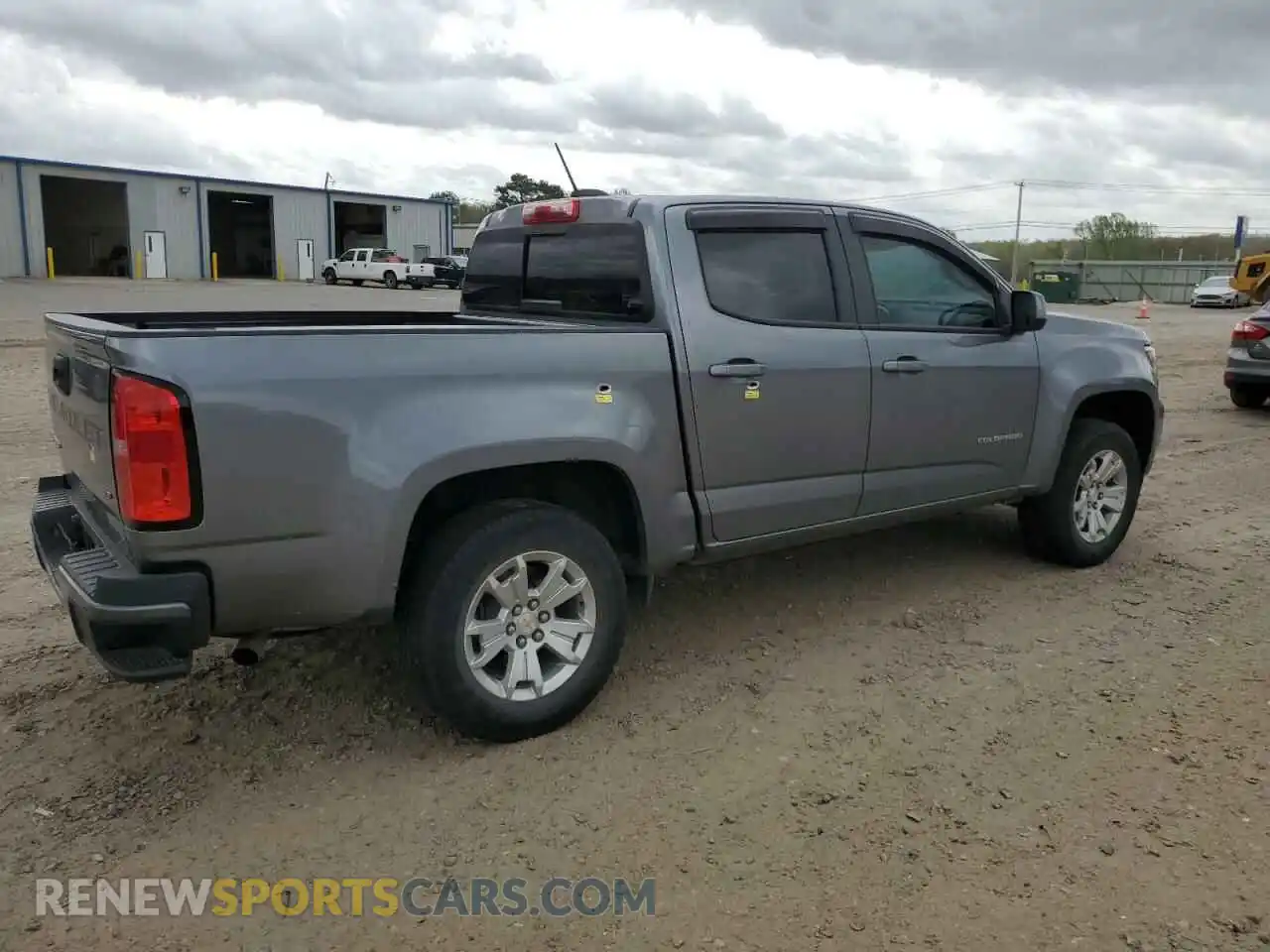3 Photograph of a damaged car 1GCGSCEN1M1258929 CHEVROLET COLORADO 2021