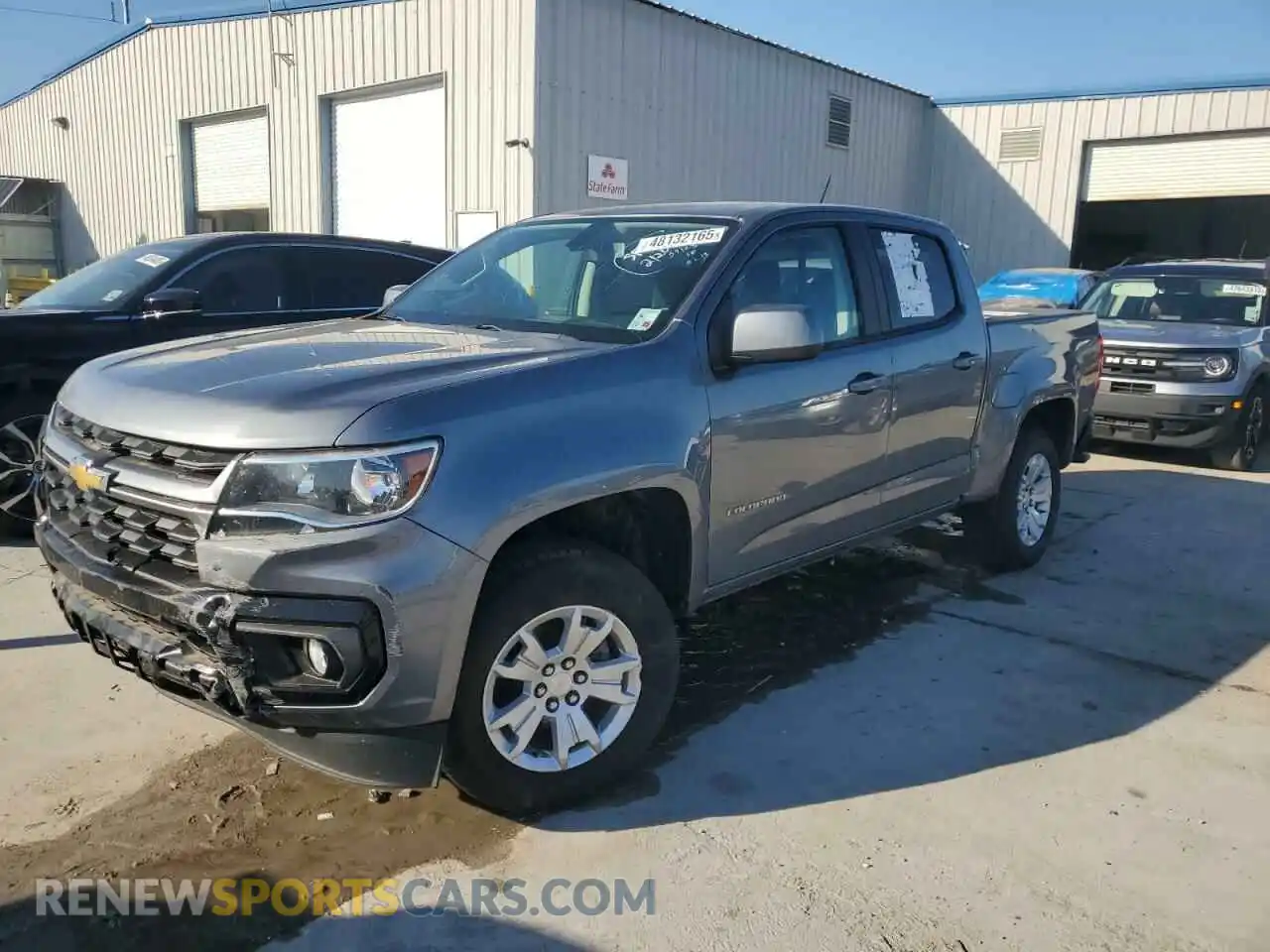 1 Фотография поврежденного автомобиля 1GCGSCEN3M1138713 CHEVROLET COLORADO 2021