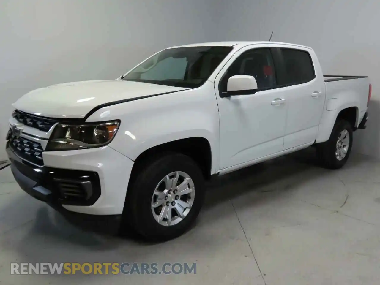 2 Photograph of a damaged car 1GCGSCEN3M1224443 CHEVROLET COLORADO 2021