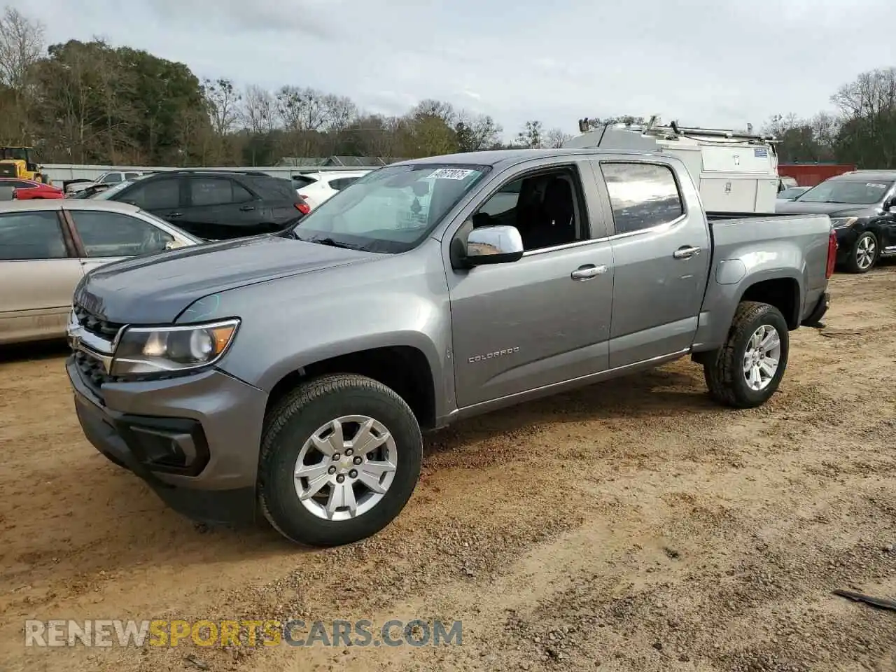 1 fotografías del automóvil dañado 1GCGSCEN3M1295691 CHEVROLET COLORADO 2021