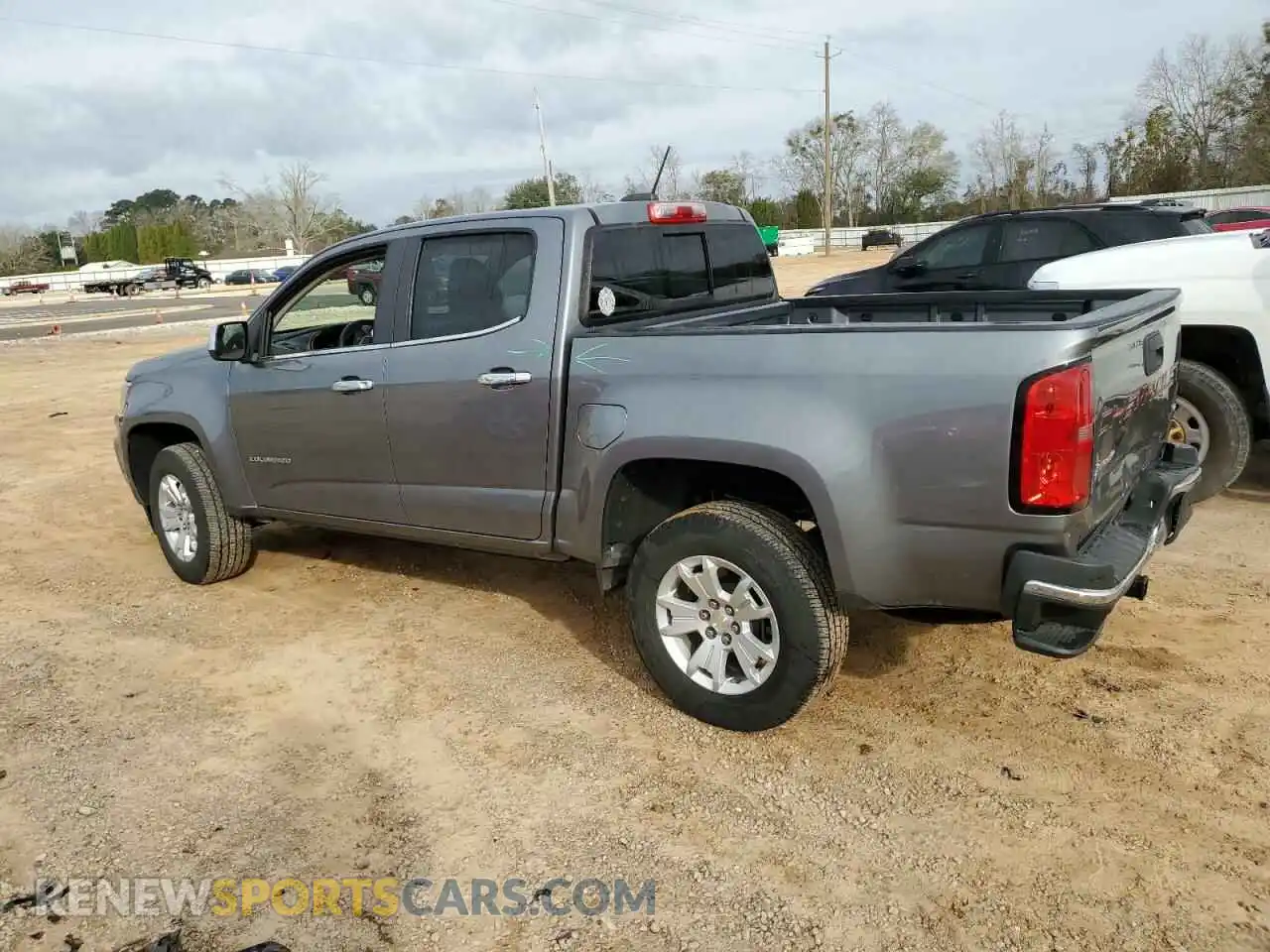 2 fotografías del automóvil dañado 1GCGSCEN3M1295691 CHEVROLET COLORADO 2021