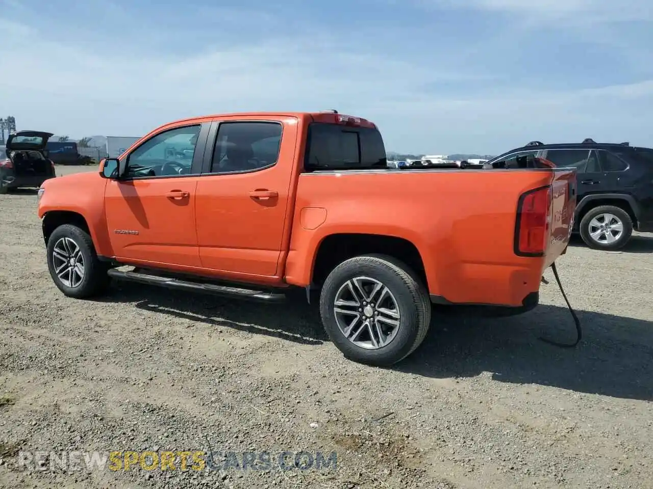 2 Photograph of a damaged car 1GCGSCEN4M1144925 CHEVROLET COLORADO 2021