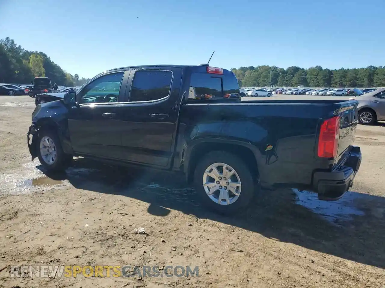 2 Photograph of a damaged car 1GCGSCEN4M1211541 CHEVROLET COLORADO 2021