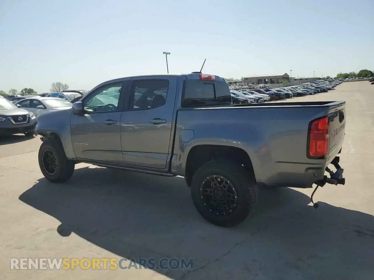 2 Photograph of a damaged car 1GCGSCEN4M1259928 CHEVROLET COLORADO 2021