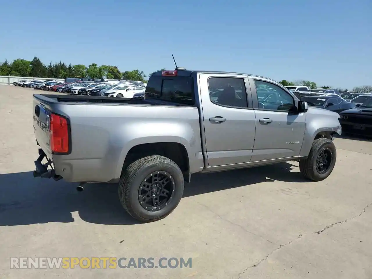 3 Photograph of a damaged car 1GCGSCEN4M1259928 CHEVROLET COLORADO 2021