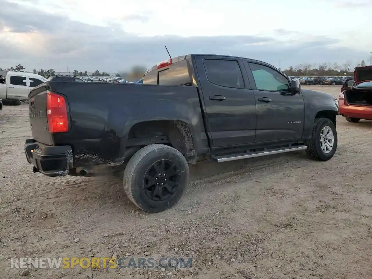 3 Photograph of a damaged car 1GCGSCEN5M1114333 CHEVROLET COLORADO 2021