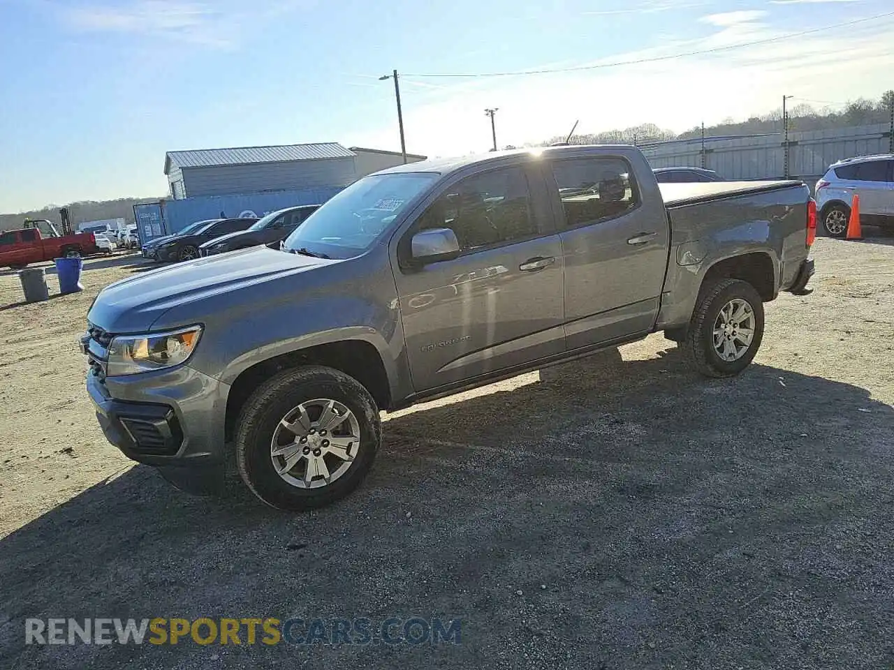 1 Фотография поврежденного автомобиля 1GCGSCEN6M1130458 CHEVROLET COLORADO 2021