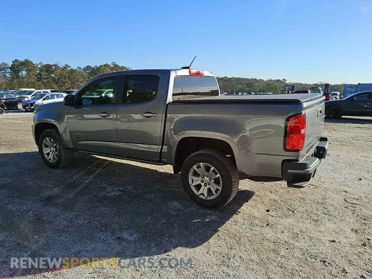 2 Фотография поврежденного автомобиля 1GCGSCEN6M1130458 CHEVROLET COLORADO 2021