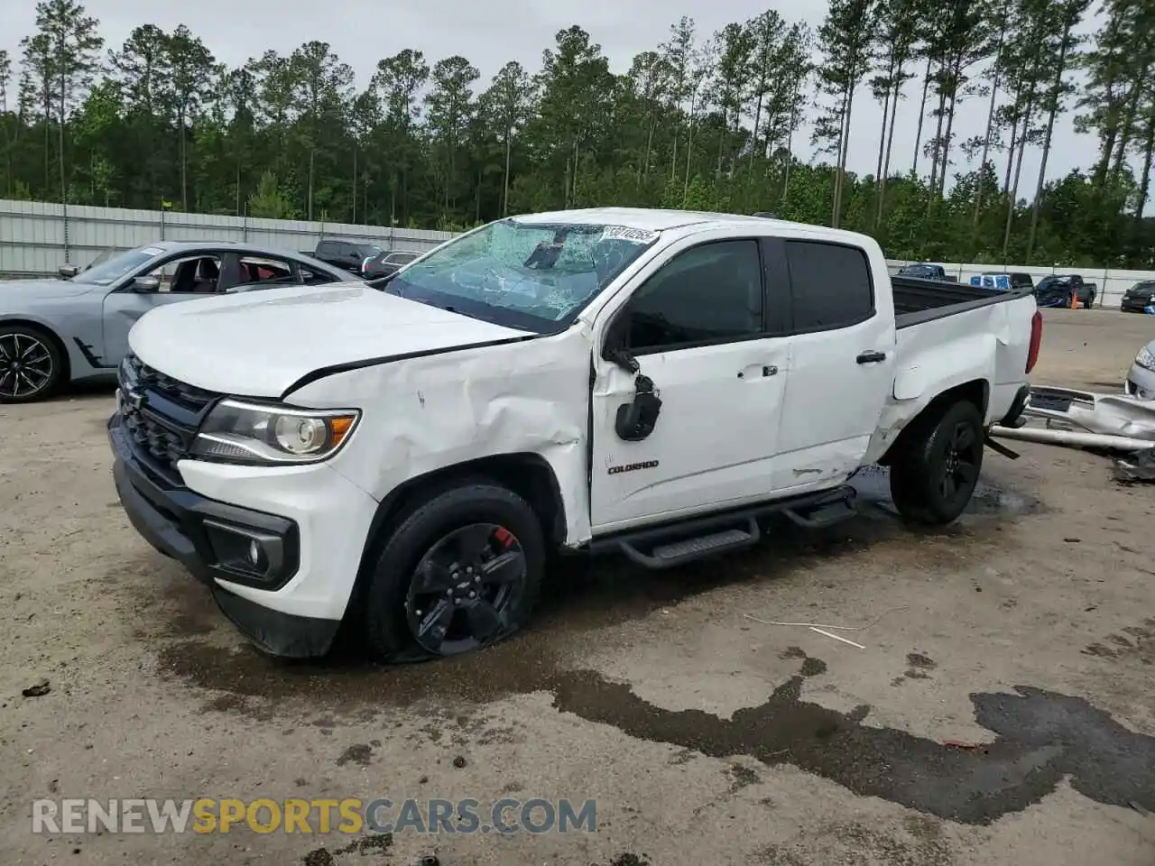 1 Фотография поврежденного автомобиля 1GCGSCEN6M1298648 CHEVROLET COLORADO 2021