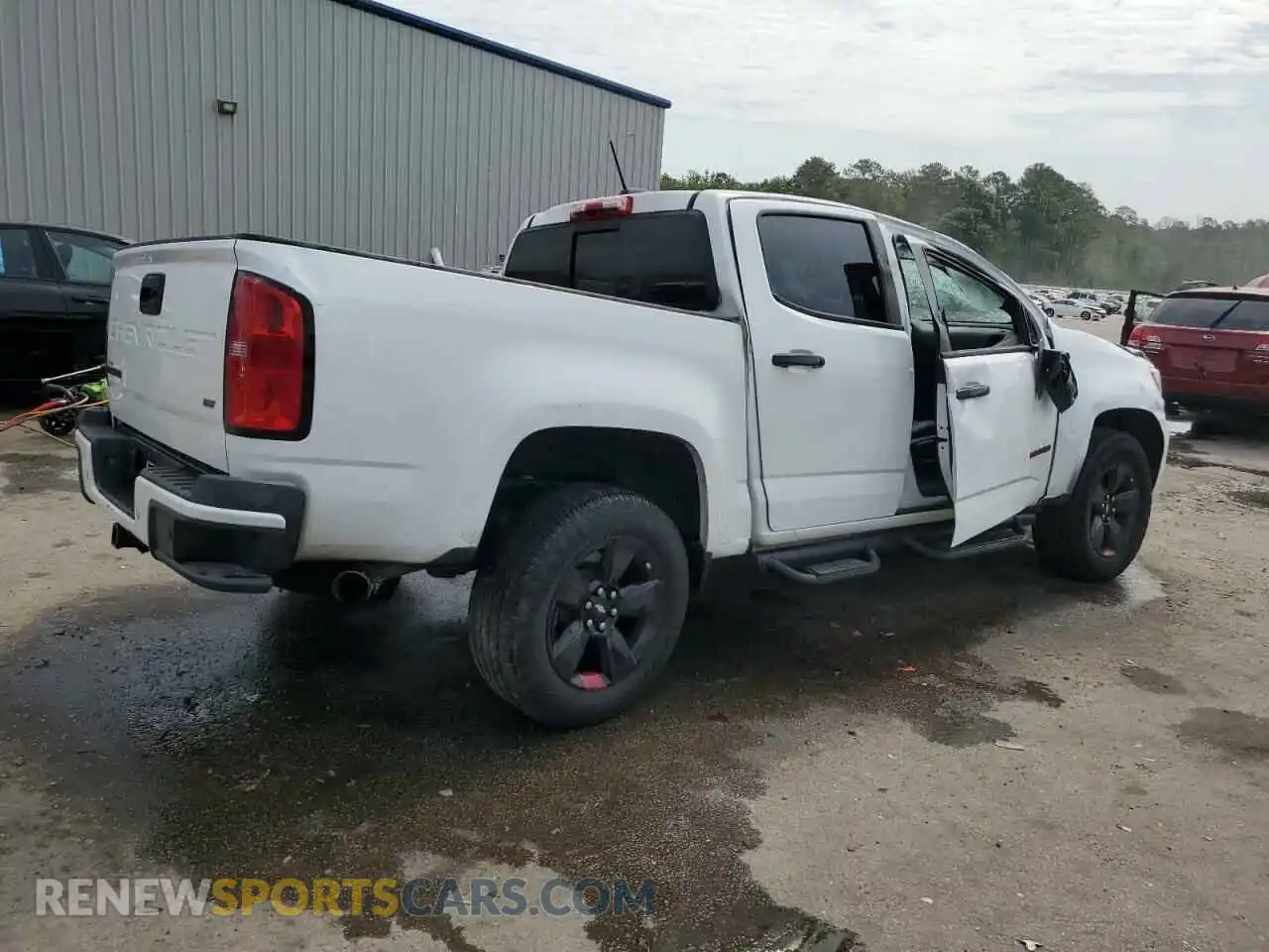 3 Фотография поврежденного автомобиля 1GCGSCEN6M1298648 CHEVROLET COLORADO 2021