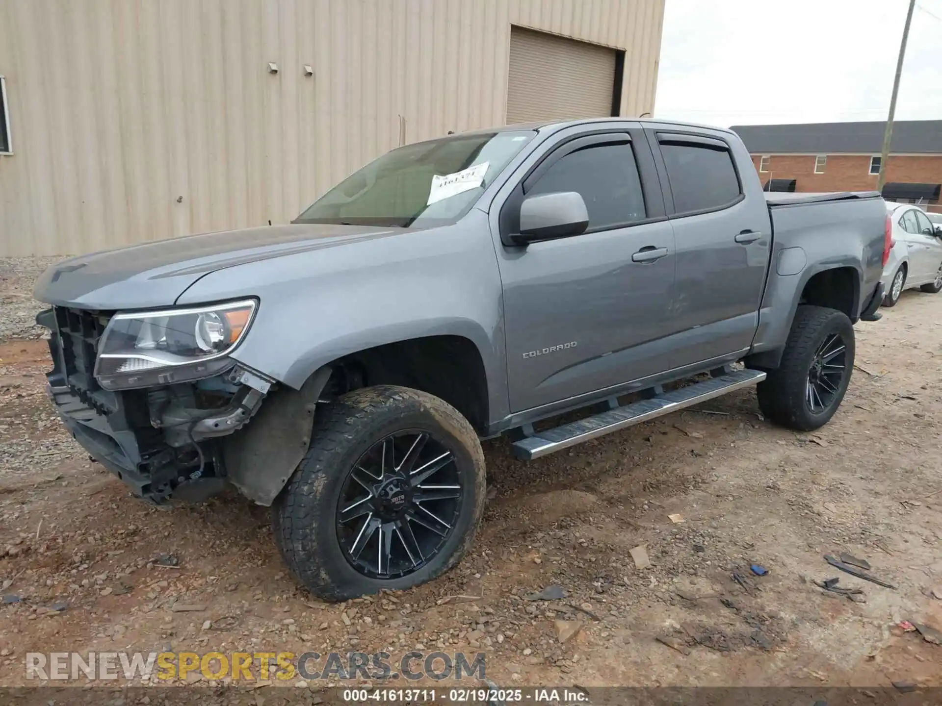 2 Photograph of a damaged car 1GCGSCEN8M1119980 CHEVROLET COLORADO 2021