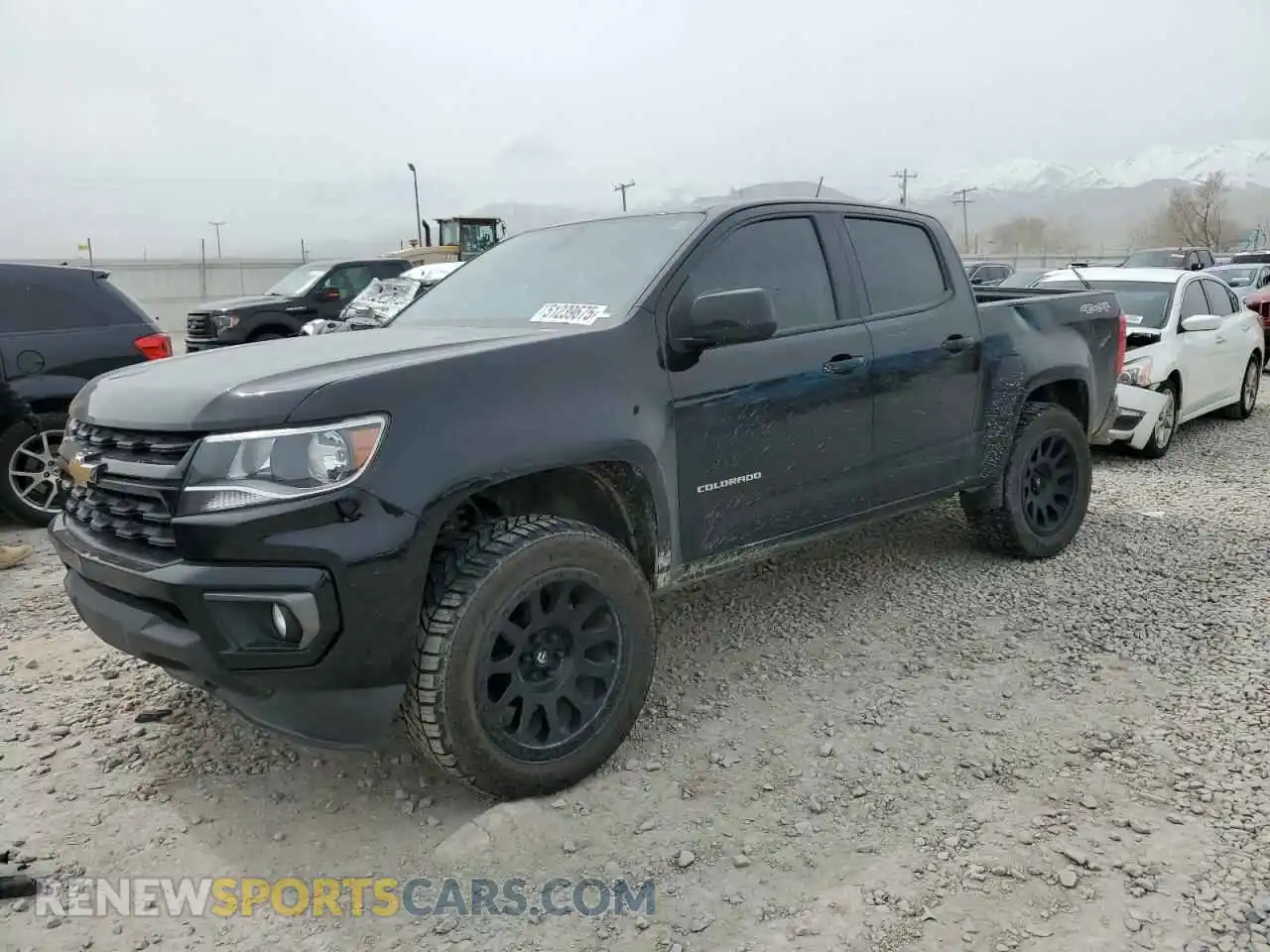 1 Photograph of a damaged car 1GCGTCEN5M1288853 CHEVROLET COLORADO 2021