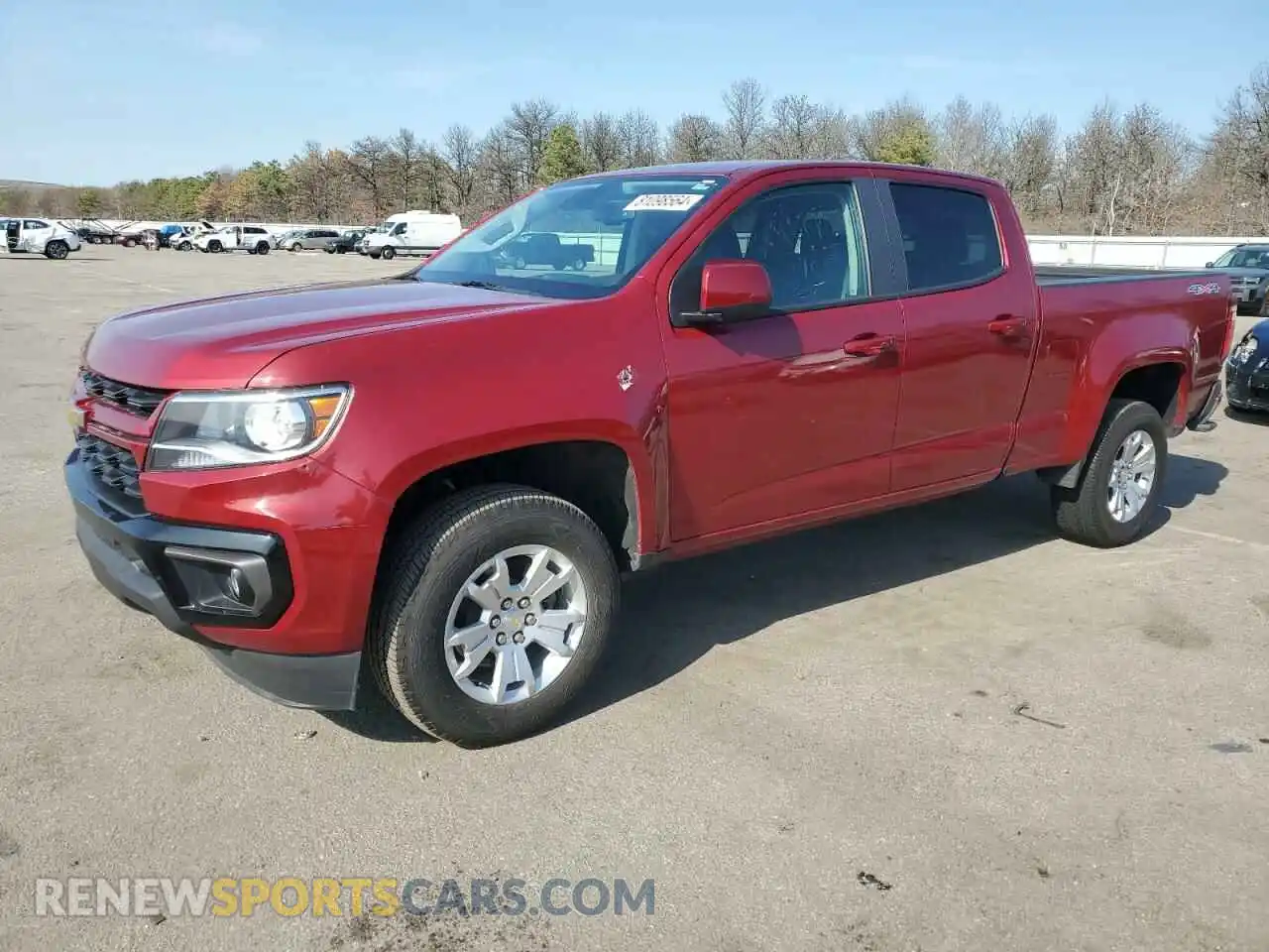 1 Фотография поврежденного автомобиля 1GCGTCEN5M1291073 CHEVROLET COLORADO 2021