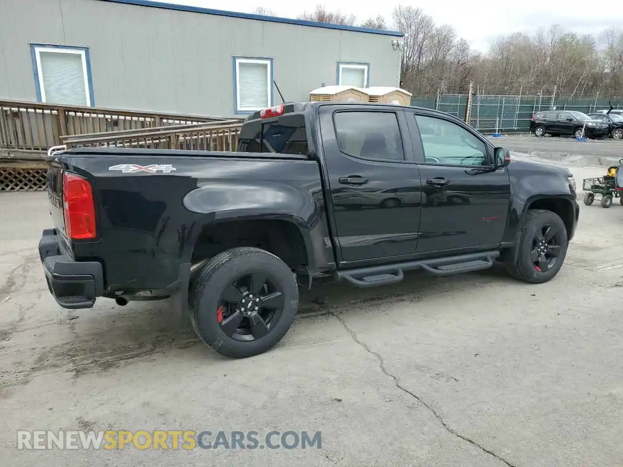 3 fotografías del automóvil dañado 1GCGTCEN9M1267990 CHEVROLET COLORADO 2021