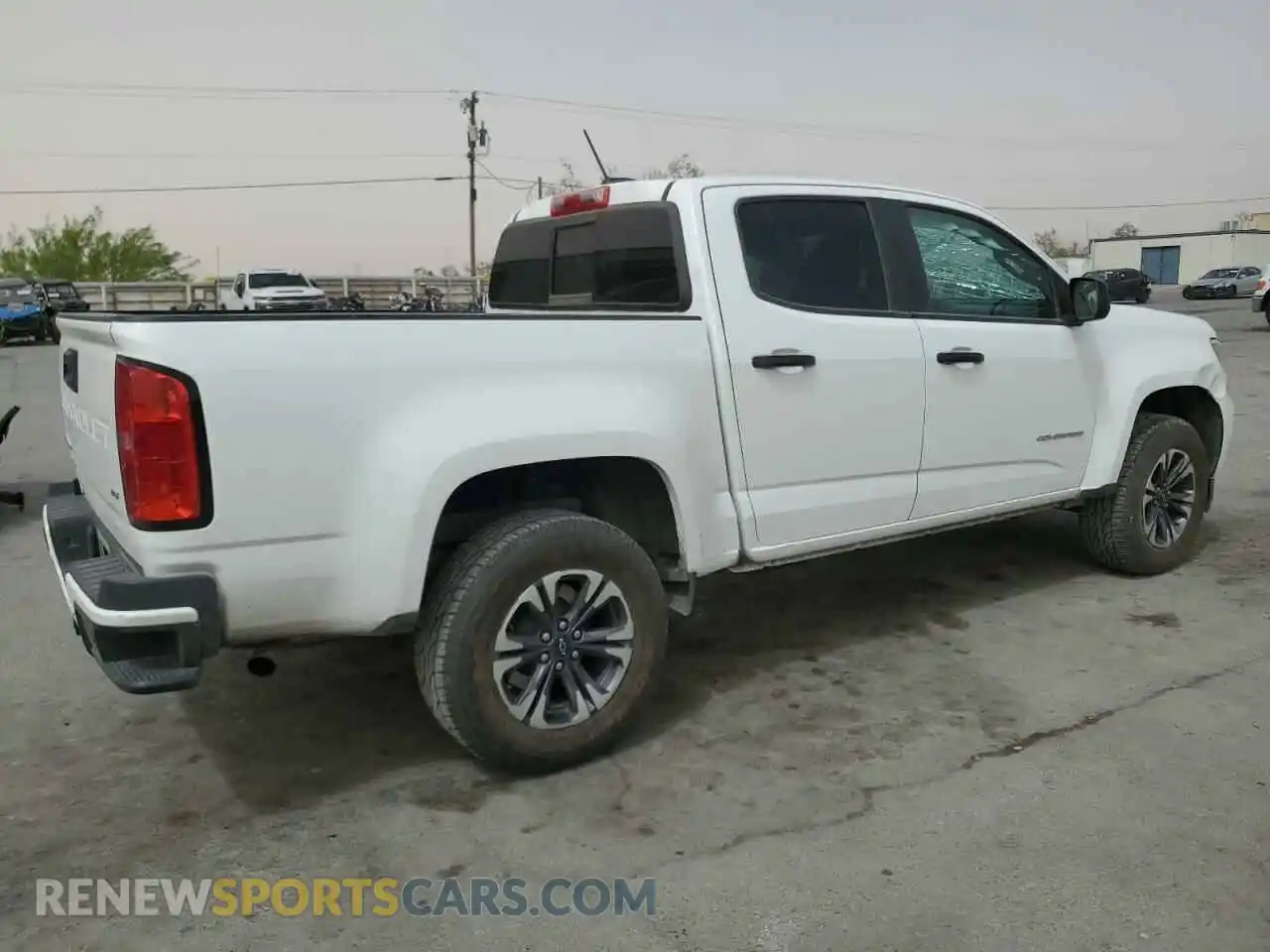 3 Photograph of a damaged car 1GCGTDEN2M1116950 CHEVROLET COLORADO 2021