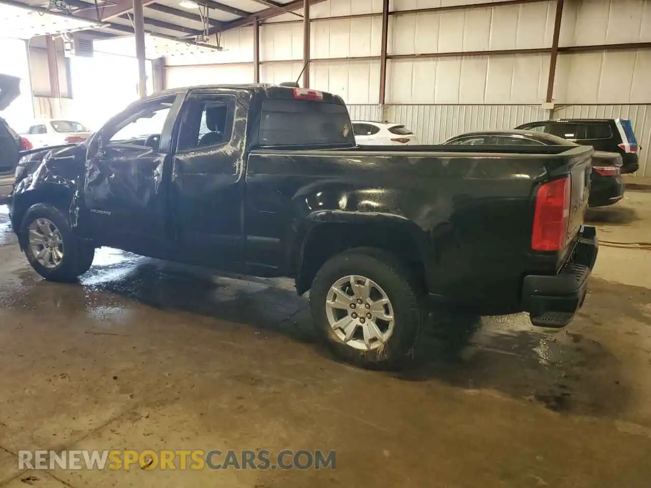 2 Photograph of a damaged car 1GCHSCEN2M1294794 CHEVROLET COLORADO 2021