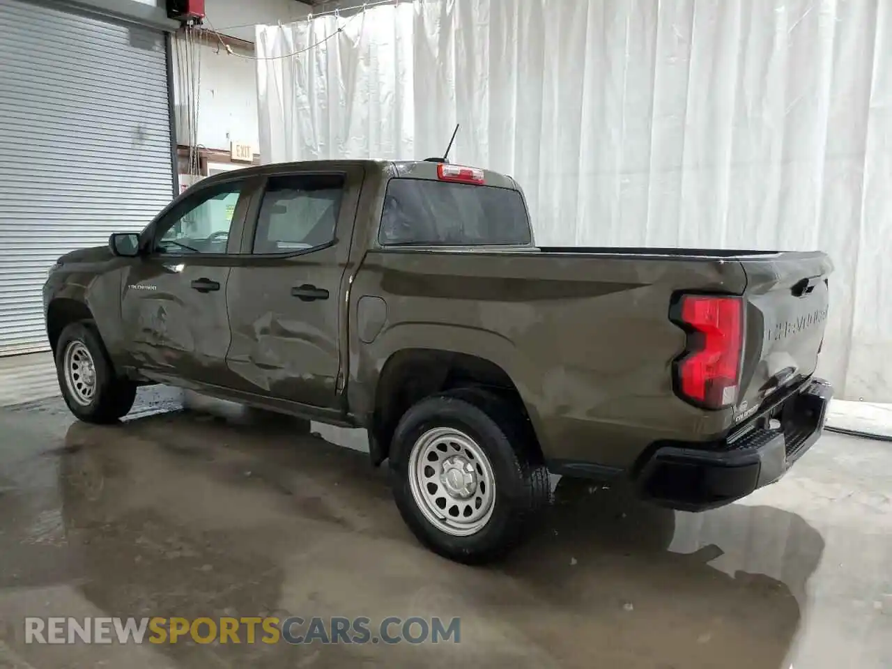 2 Photograph of a damaged car 1GCGSBEC3P1175984 CHEVROLET COLORADO 2023