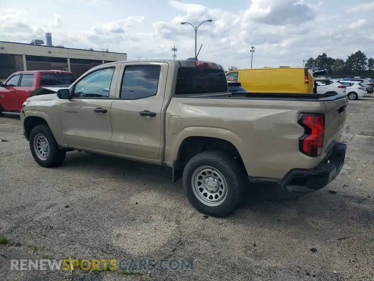 2 Photograph of a damaged car 1GCGSBECXP1170474 CHEVROLET COLORADO 2023