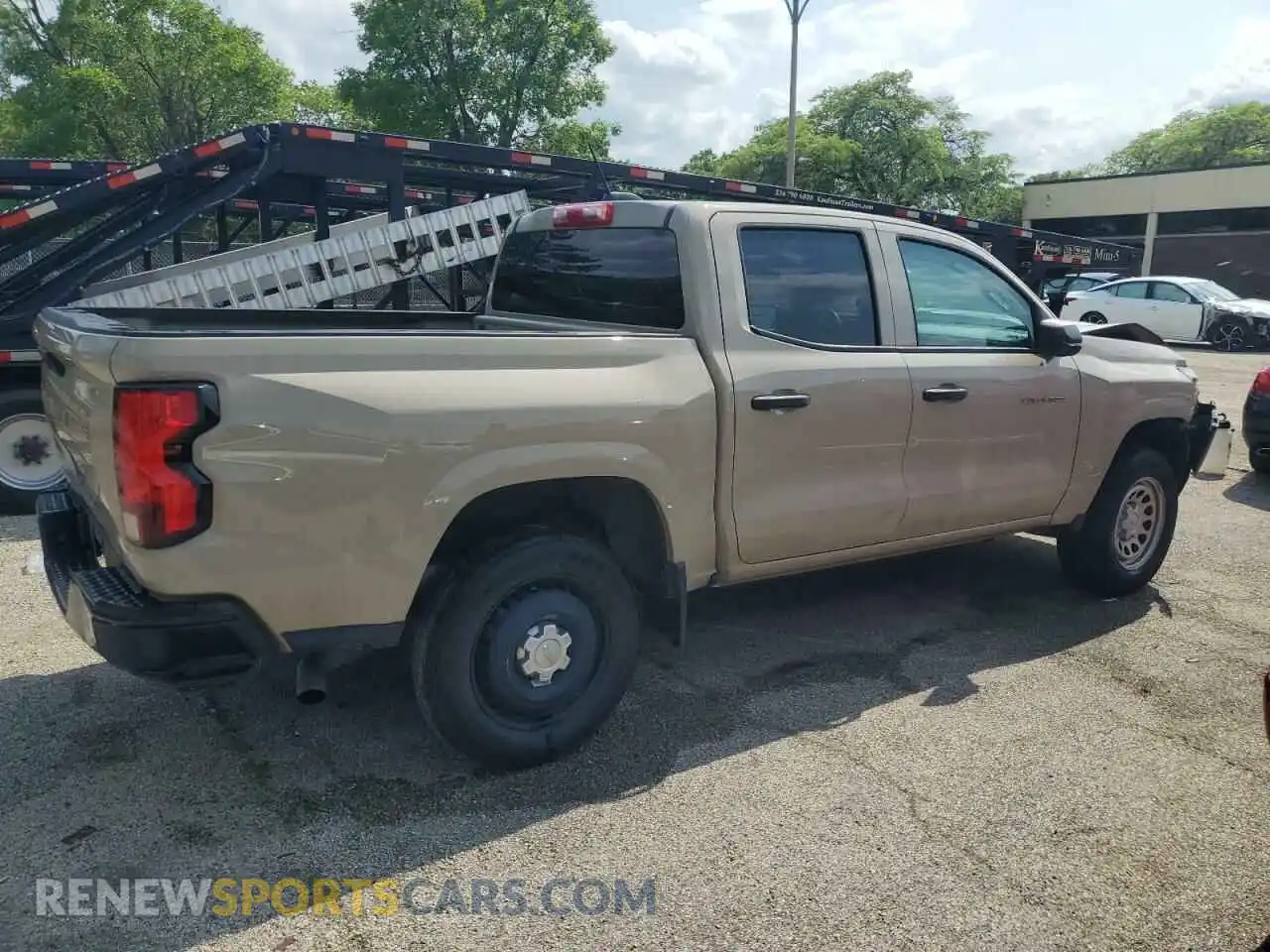 3 Photograph of a damaged car 1GCGSBECXP1170474 CHEVROLET COLORADO 2023