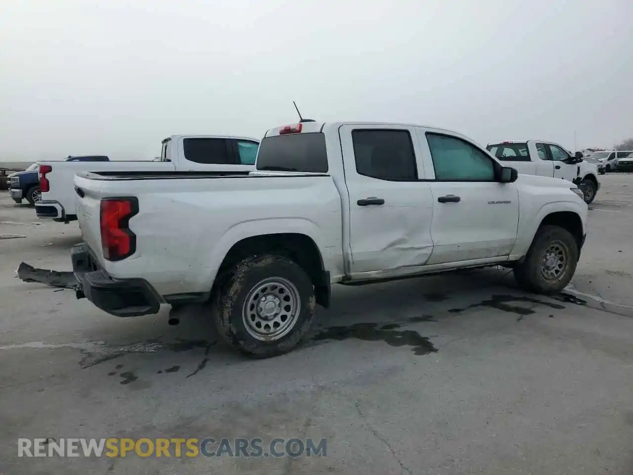 3 Photograph of a damaged car 1GCGSBECXP1207295 CHEVROLET COLORADO 2023